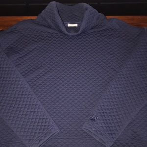 New Balance navy waffled sweatshirt